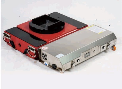 Electric tank carrier with BLDC servo drive — heavy duty material transfer